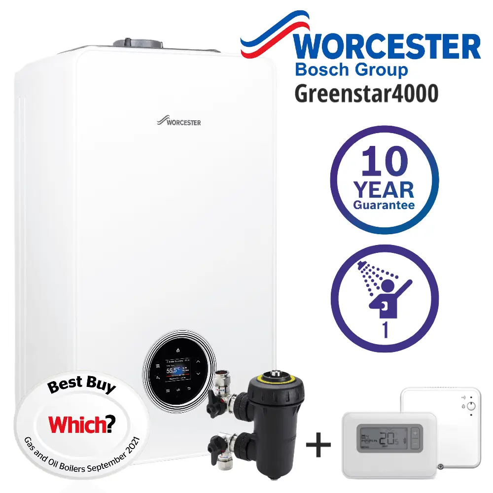 Worcester 4000 boiler installation in Aylesbury
